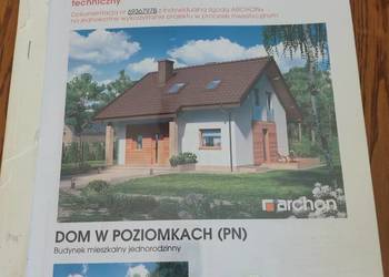 Sprzedam projekt domu dom w poziomkach pn