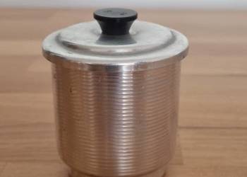 Aluminiowa zaparzaczka z pokrywką - do herbaty i ziół
