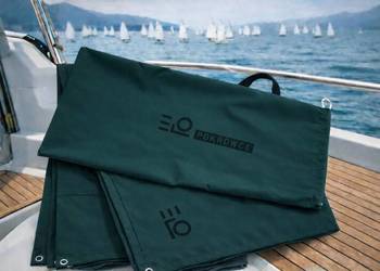 Tent do łódki Antila 22. ( 8,40 m2 ).Wymiar 27 m X 3,1 m. ELO Pokrowce