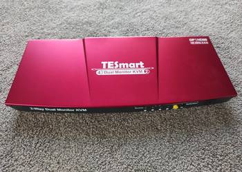 Switch TESmartch podwójny monitor 2x2 HDMI +Display Port 4K