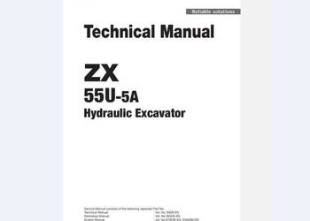 Hitachi  ZX55U-5A instrukcja obsługi PL wysyłka !