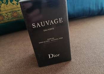 Perfumy męskie Dior Sauvage Eau forte - bez alkoholu, nowe 100 ml
