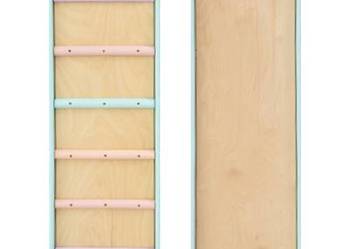 zjeżdżalnia dwustronna Woodiko - drewno-pastel zjeżdżalnia dwustronna Woodiko - drewno-pastel