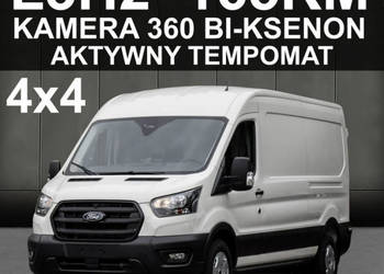 Ford Transit 4x4 L3H2 165KM Kamera 360 Bi-Ksenon Od ręki !!