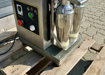 PODWÓJNA MASZYNA DO WYTRZĄSANIA BUBBLE TEA Z ZEGAREM PODWÓJNY SHAKER