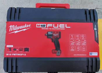 Milwaukee Klucz udarowy 18V 1/2 M18 FMTIW2F12, 2x 5ah walizka ładowarka