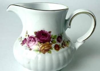 Mlecznik Mitterteich Bavaria Niemiecka Porcelana lata 50/60 Motyw Róż Vinta