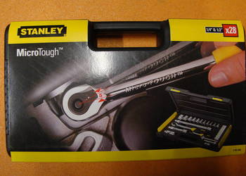 Zestaw kluczy nasadowych 1/4" i 1/2" STANLEY 28 szt.2-85-585