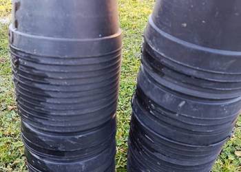 Zestaw 100 czarnych doniczek ogrodowych 3l