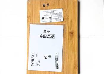 Deska do krojenia IKEA bambus 33 x 22 cm nowa