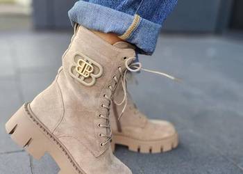 Botki workery zamszowe 36-41
