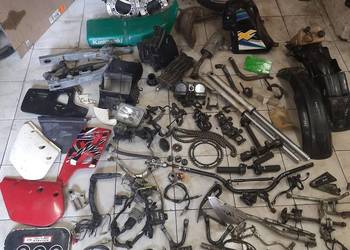 Kawasaki KMX 125 części siedzenie lampa lagi bak licznik oś