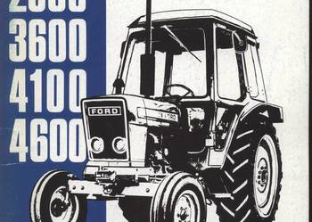 FORD 2600, 3600, 4100  4600 instrukcja obsługi
