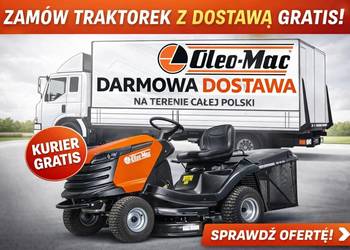 Traktor ogrodowy Oleo-mac Dostawa Gratis