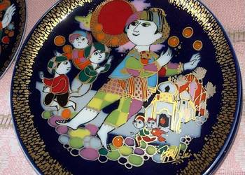 Z serii Lampa Alladyna. Talerzyk Rosenthal. Studio Line. Bjorn Wiinblad.