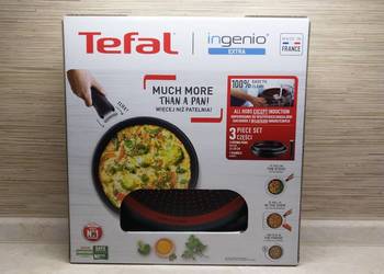 NAJTANIEJ Patelnia Tefal Ingenio Extra 3 w 1 Patelnie 3el Wysyłka