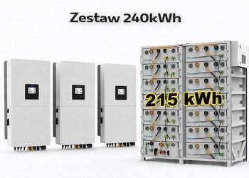 Zestaw Magazyn + Inwerter HV (240 kW + 215 kWh)