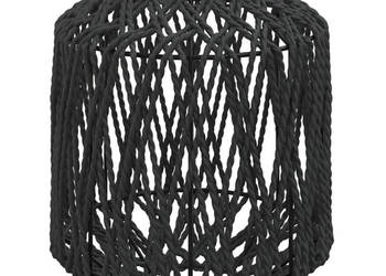 Klosz do lampy czarny Ø23x28 cm żelazo i papier WM-364362