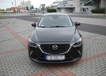 Mazda CX-3 2.0 SkyActiv 120 KM • 2017 • 88 tys. km • czarna