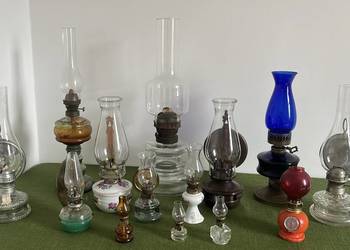 Lampy naftowe 9.5cm-53cm...20zł-150 zł