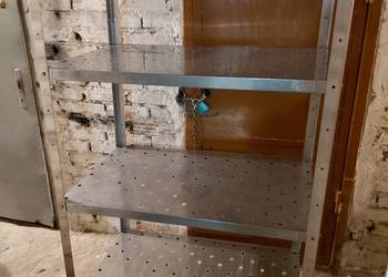 Regał gastronomiczny firmy DMP kainerowy 4 półkowy skręcany 180x60x100
