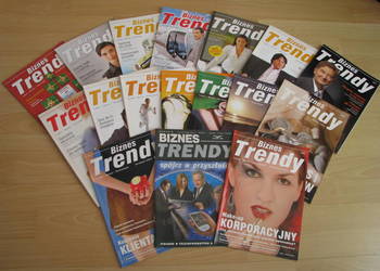 Biznes Trendy magazyn 2005r, 2006r i 2007r.