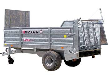 Rozrzutnik obornika jednoosiowy Cynkomet rozrzutniki