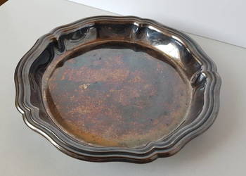 Platerowana stara misa / patera