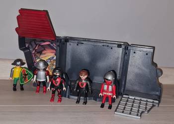 Figurki zestaw kolekcja rycerze Playmobil mini fort