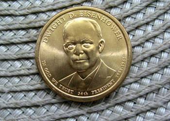 USA 1 Dolar 2015r - D - Dwight D. Eisenhower - Prezydenci