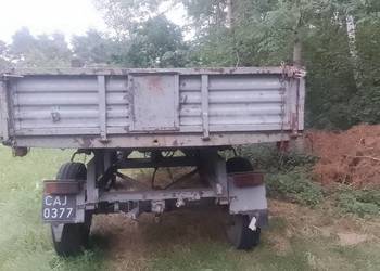 Przyczepa Autosan D-55 z nadstawkami 50 cm, pierwszy właściciel