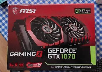 Karta graficzna GeForce GTX 1070 Gaming x 8gb