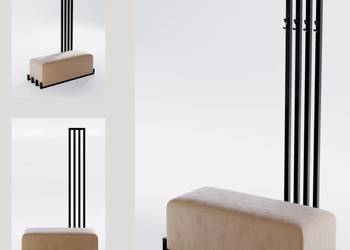 Wieszak z wieszakiem PRODUCENT EMRA WOOD Rozmiar Kolory