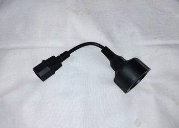 Adapter sieciowy IEC/Schuko