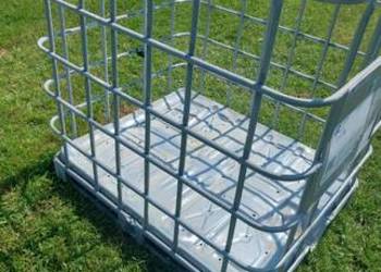 Kosz metalowy na paleciec na drzewo opał lub inne produkty