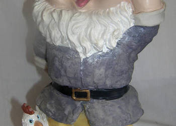figurka krasnoludek i kurka 30 cm_MDe10vin