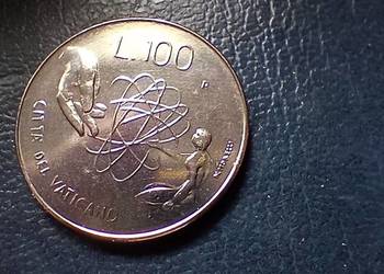 Stare monety 100 lir 1983 Watykan