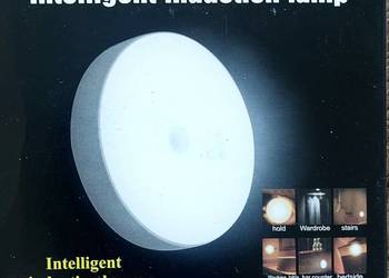 Lampka LED USB z czujnikiem ruchu White Light Magnetyczna 120°