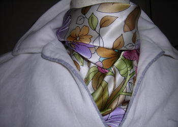 LIZ CLAIBORNE - WELUROWA BLUZA SPORTOWA -r. 38/40