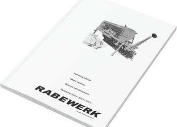 Rabewerk Multidrill M250a M300a M400a instrukcja obsługi tabele