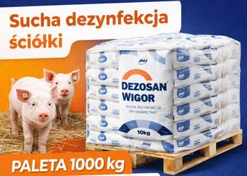 Dezosan Wigor 250 kg do suchej dezynfekcji DARMOWA DOSTAWA dezynfekcja