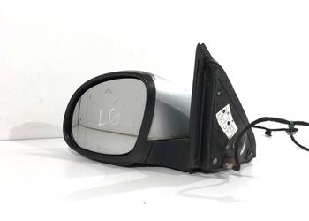 LUSTERKO LEWY VW TIGUAN SUV 07-18 SREBRNY ZEWNĘTRZNE LEWA, BOCZNE