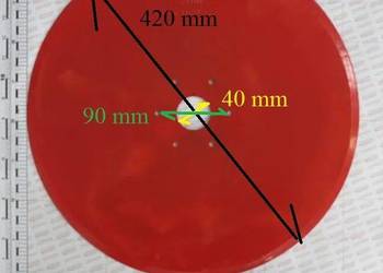 Talerz redlicy Gaspardo części G17722471