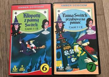 Panna Switch, bajki na VHS, stare kasety Video