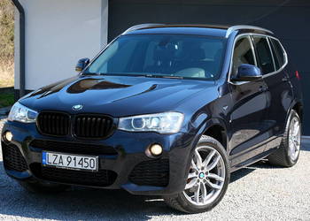 Bmw X3 2.0d 190KM x-drive M-sport salonowy PL I właściciel fv 23%