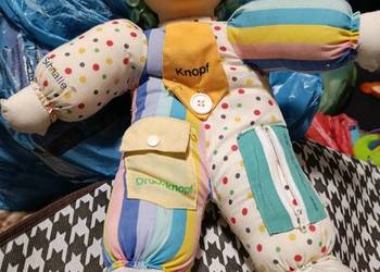 Stara lalka- klaun KNOPF