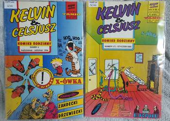 Kelvin & Celsjusz - komiks rodzinny - nr 5 i 7 - wydanie 1