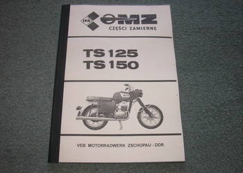 MZ TS 125/150 katalog części po polsku