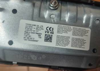 PODUSZKA POWIETRZNA KOLANOWA AUDI A6 C8  4K1880841D WYSTRZELONA