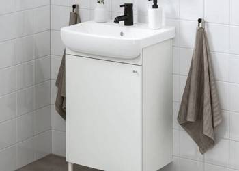 Nowa umywalka z szafką IKEA z syfonem i baterią
